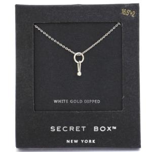 SECRET BOX DAINTY RING CHARM NECKLACE