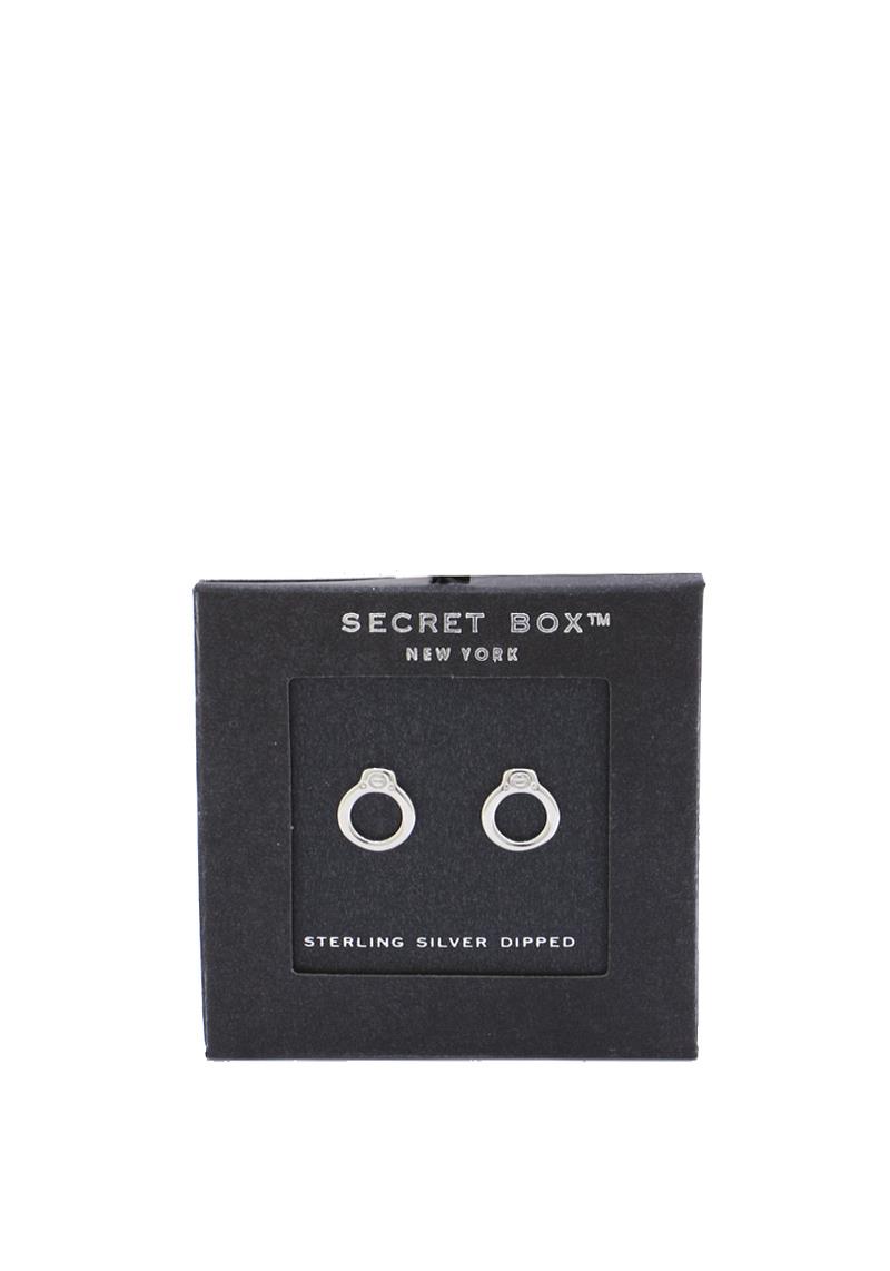 SECRET BOX METAL EARRING