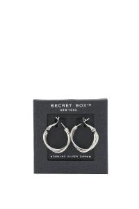 SECRET BOX TRIPLE RING EARRING