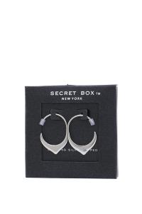 SECRET BOX METAL EARRING