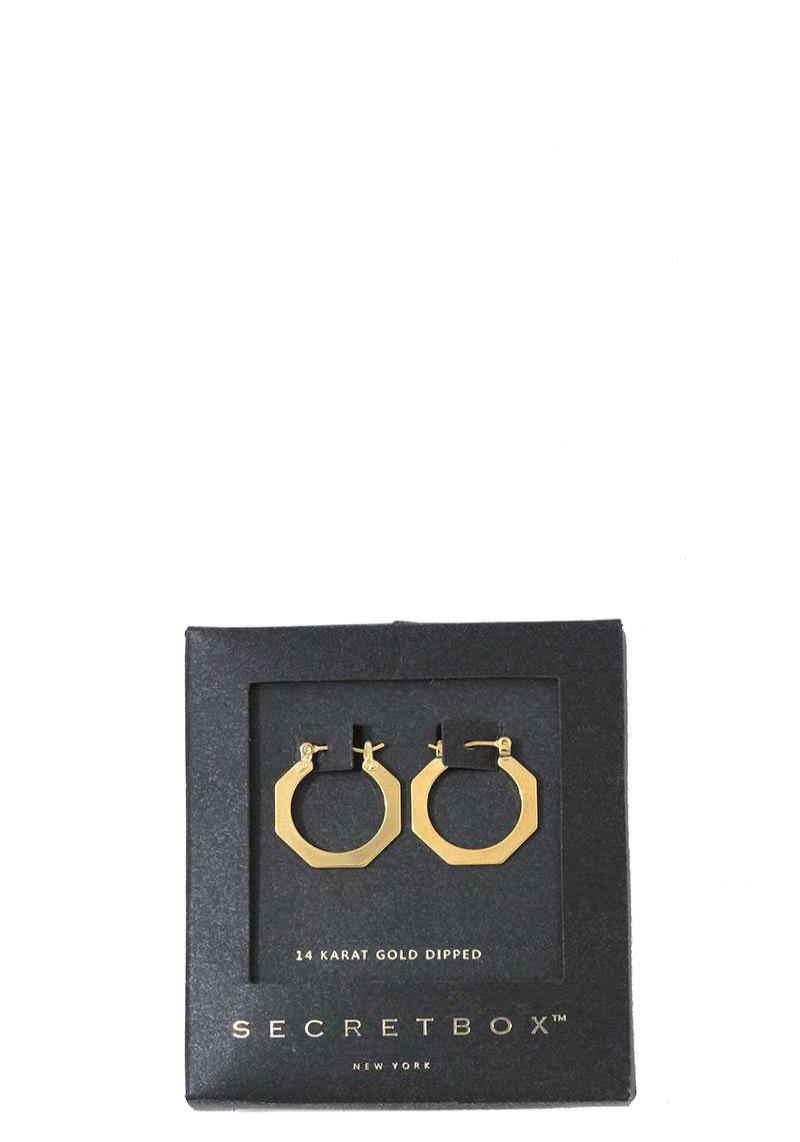 METAL DROP EARRING