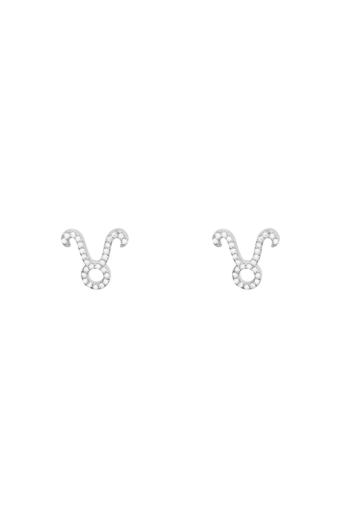 SELECT BOX 14K GOLD DIPPED TAURUS EARRING