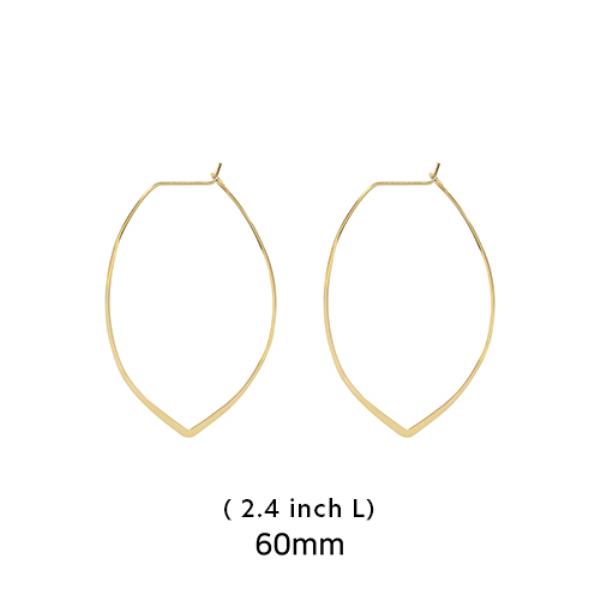 SECRET BOX 14K GOLD DIPPED EARRING