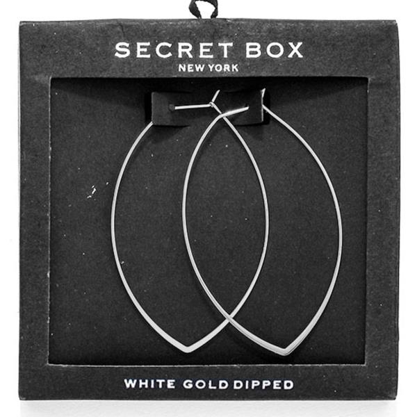 SECRET BOX 14K GOLD DIPPED EARRING