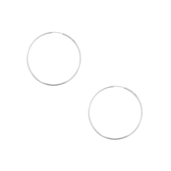 SECRET BOX ENDLESS HOOP EARRING