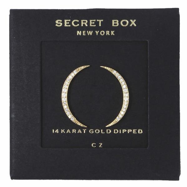 CURVE BAR POST EARRING
