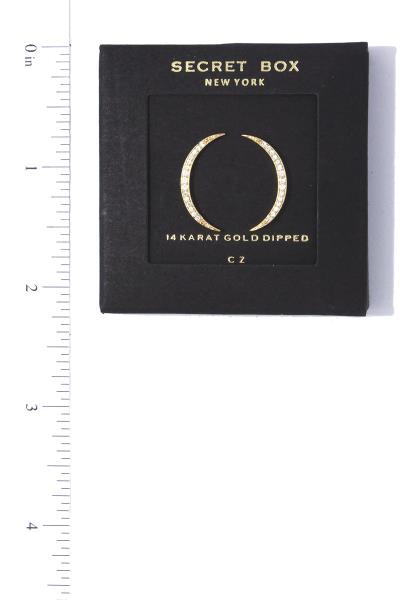 CURVE BAR POST EARRING