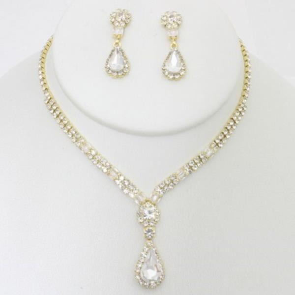 CRYSYAL BRIDAL NECKLACE