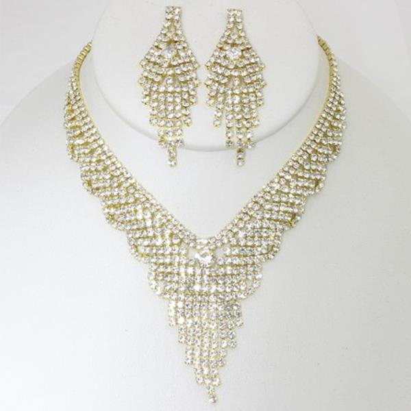 CRYSTAL BRIDAL NECKLACE