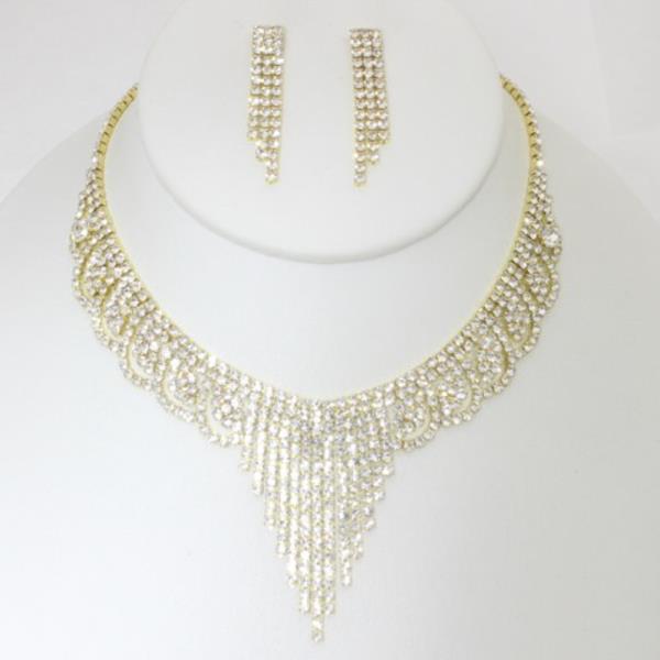 CRYSTAL BRIDAL NECKLACE