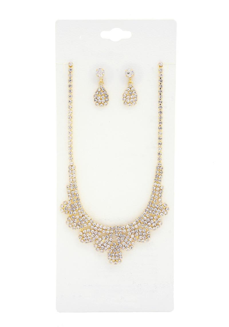 ELEGANT RHINESTONE NECKLACE