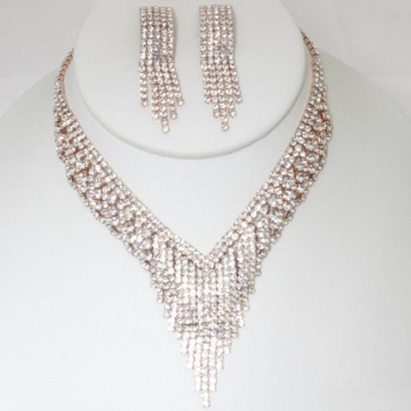 RHINESTONE NECKLACE
