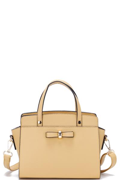 PLAIN DESIGN SATCHEL BAG