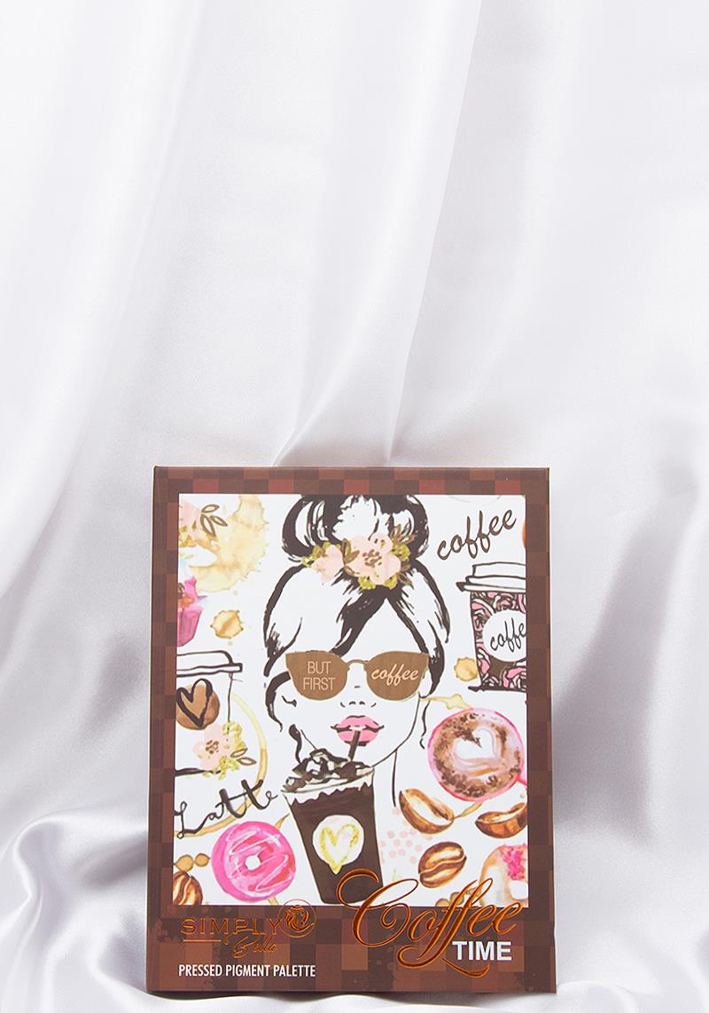 COFFEE TIME PRESSED PIGMENT BOOKLET PALETTE