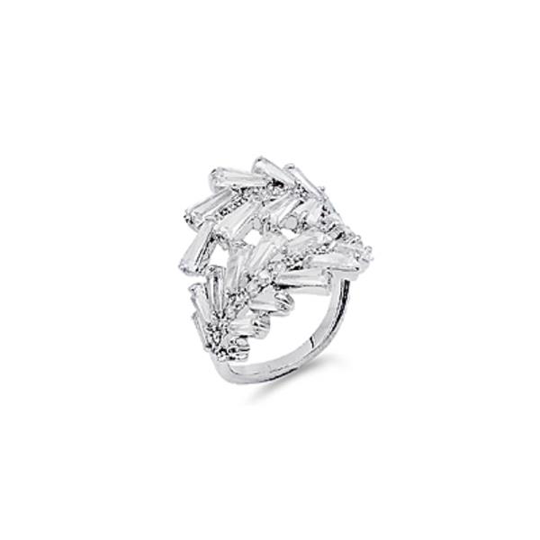 CRYSTAL STONE METAL RING
