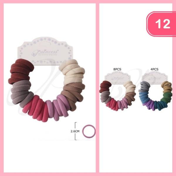 FASHION HAIR TIE 30 PC SET (12 UNITS)