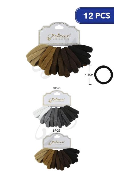 FASHION HAIR TIE SET (12 UNITS)