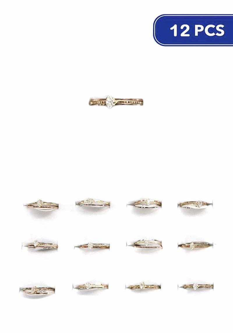 FASHION ENGAGE RING (12 UNITS)