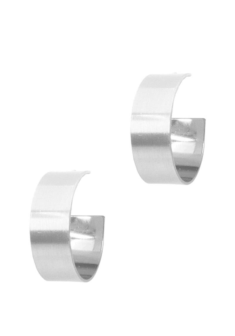 FASHION CUTE FLAT 1.2 INCHHOOP EARRING