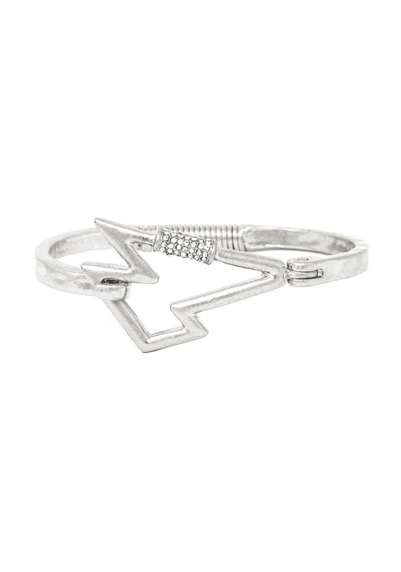 METAL LIGHTNING BANGLE BRACELET