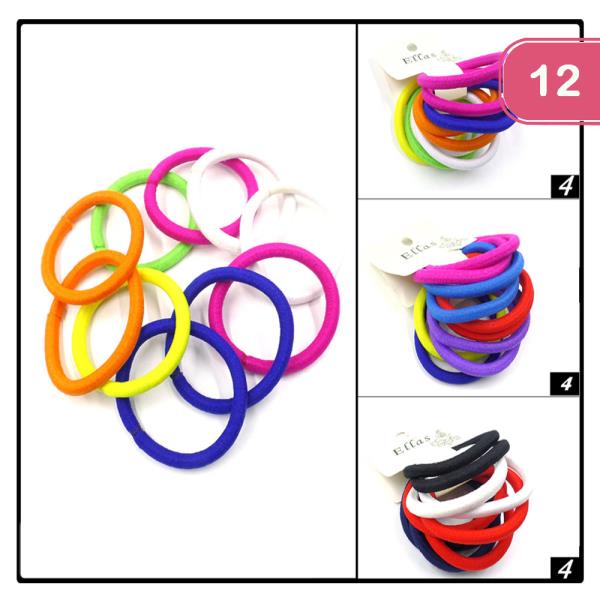 HAIR TIES (12 UNITS)