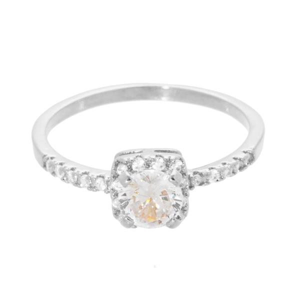 GOLD DIPPED CZ STONE RING