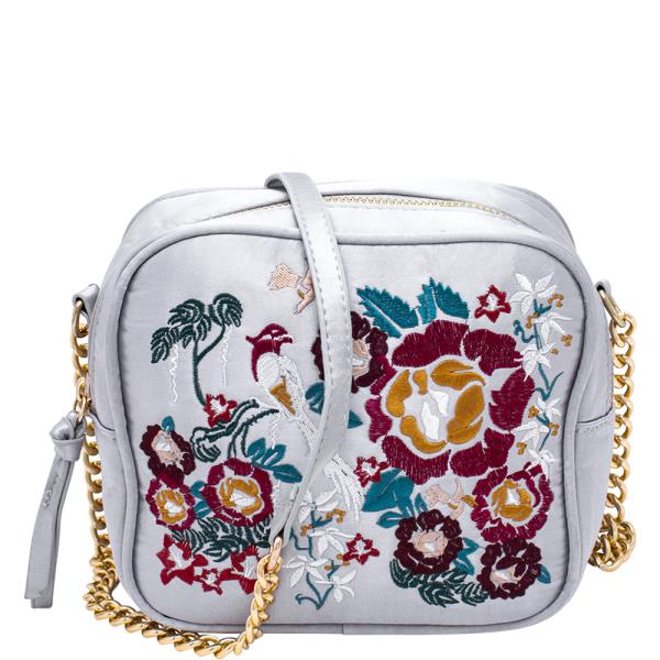 SMOOTH FLOWER CROSSBODY BAG