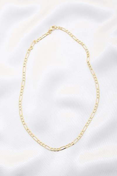 FIGARO LINK METAL CHAIN NECKLACE