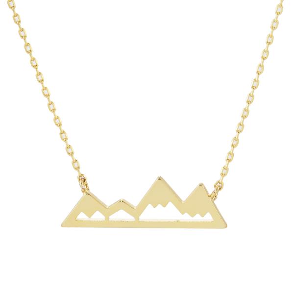 MOUNTAIN PENDANT NECKLACE