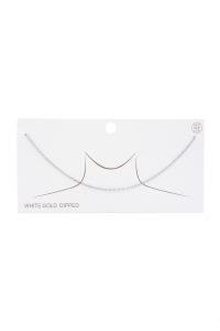 DAINTY CIRCLE LINK NECKLACE