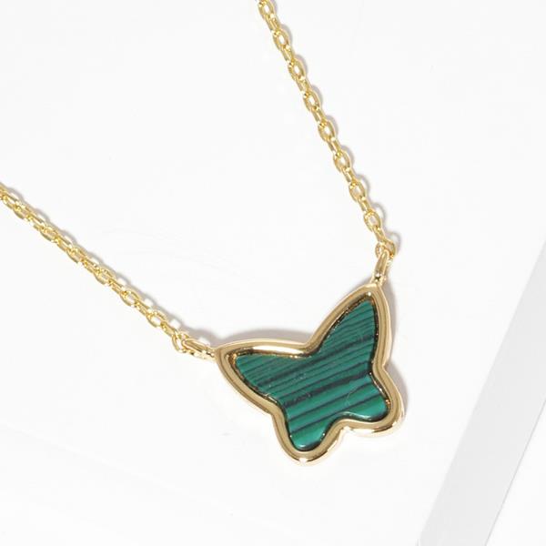 BUTTERFLY CHARM NECKLACE