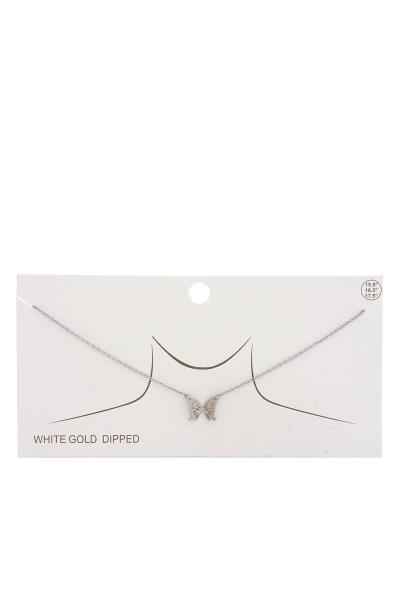BUTTERFLY CHARM NECKLACE