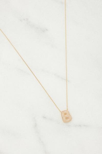 ALPHABET INITIAL DAINTY NECKLACE