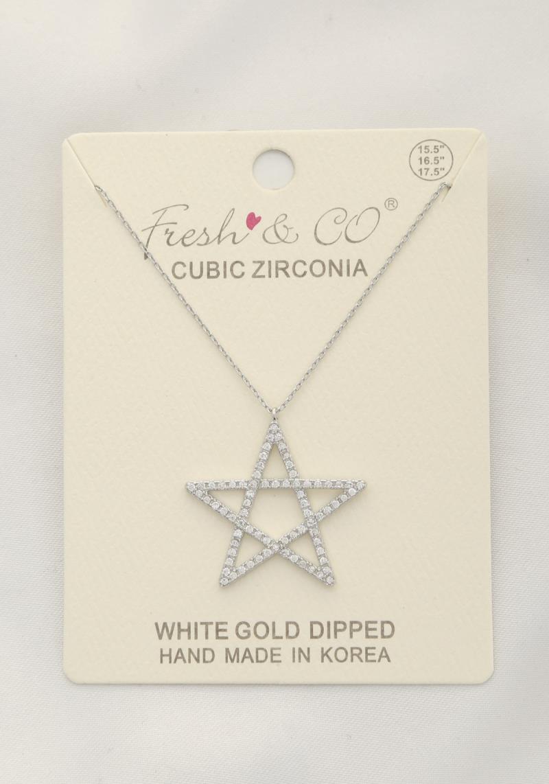 STAR PENDANT GOLD DIPPED NECKLACE