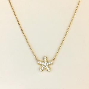FLOWER CHARM NECKLACE