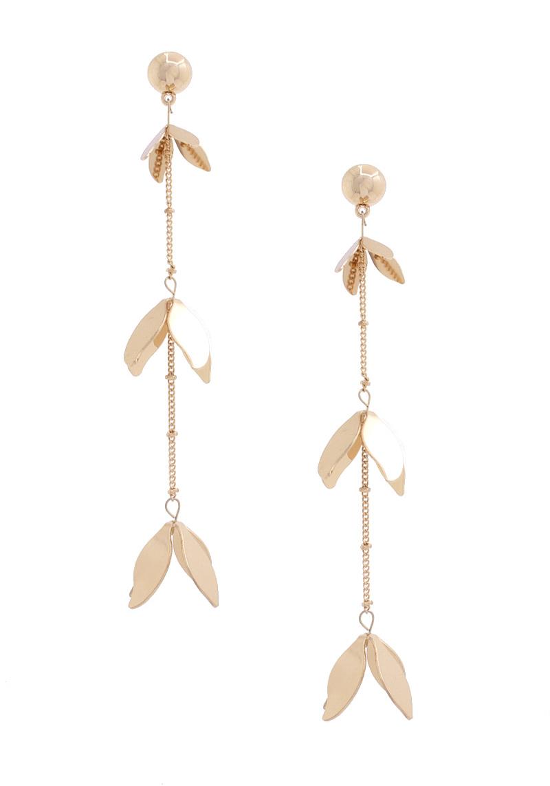 METAL DROP EARRING