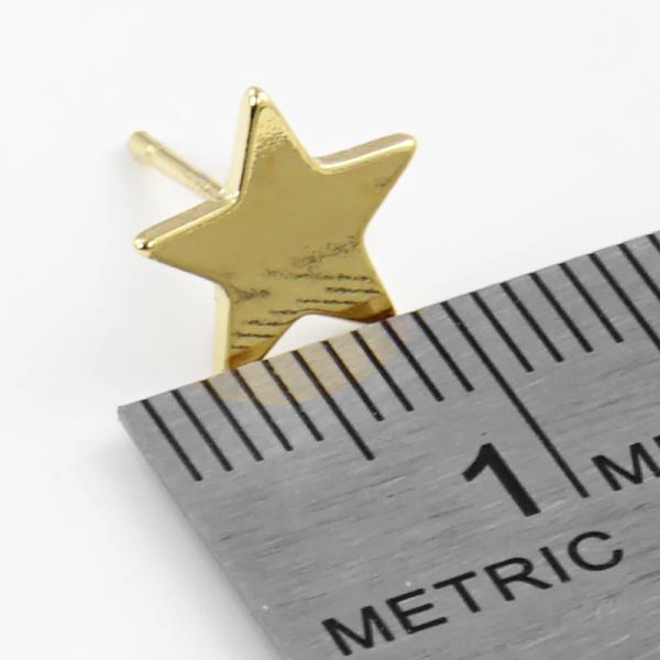 GOLD DIPPED STAR STUD EARRING