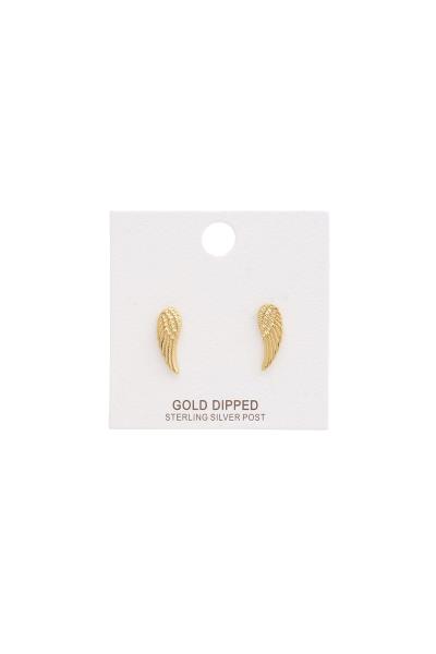 WING STUD EARRING