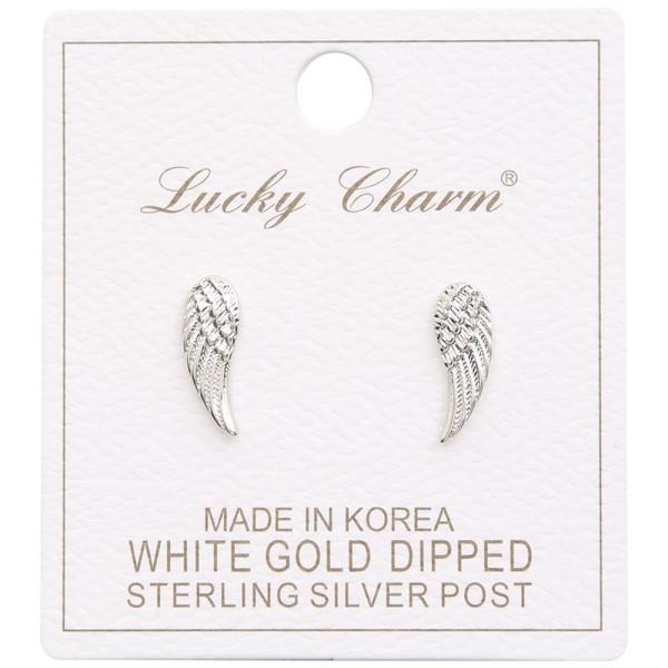 WING STUD EARRING
