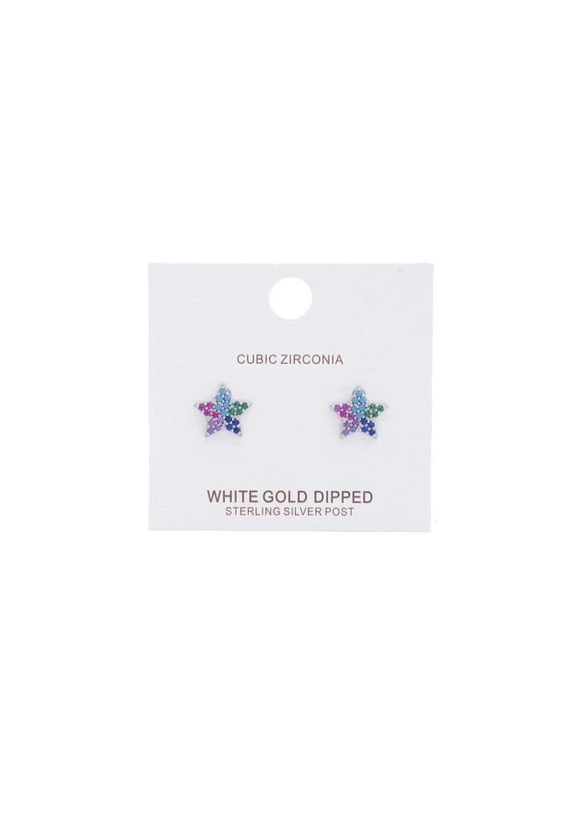 STAR GOLD DIPPED EARRING