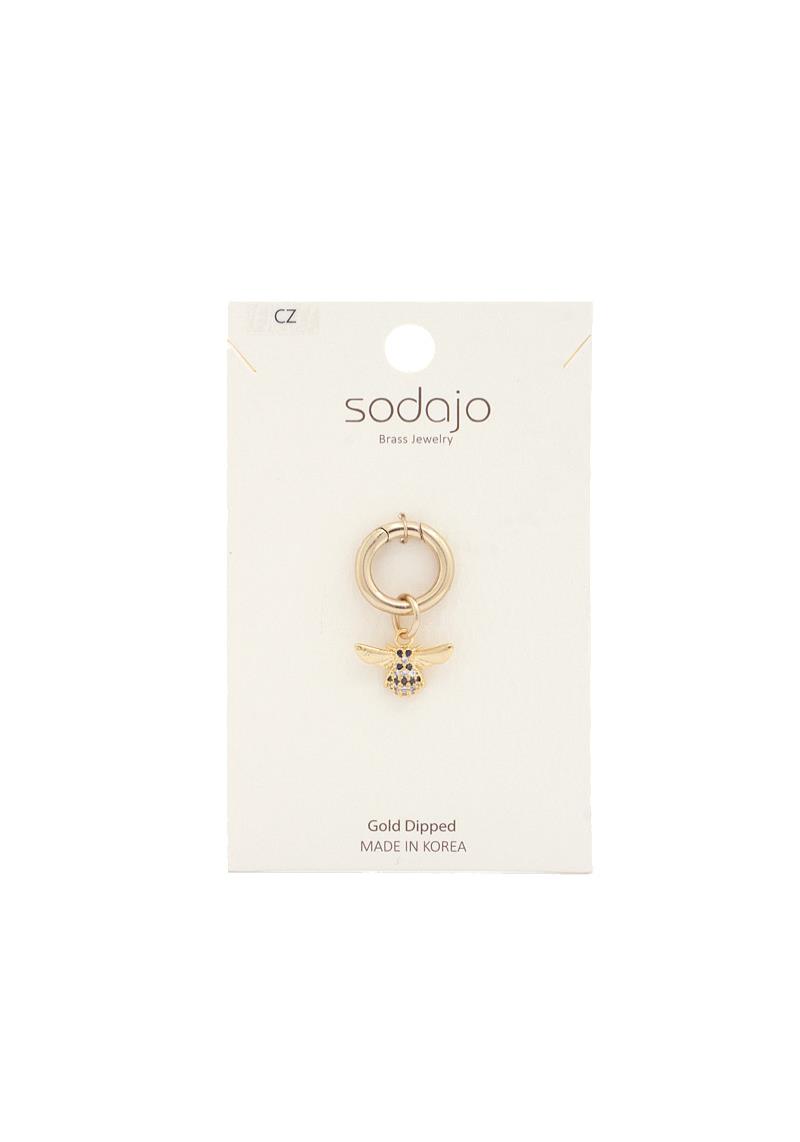 SODAJO BEE GOLD DIPPED CHARM