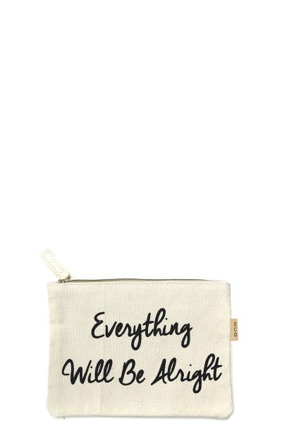 Everything Will Be Alright Canvas Pouch