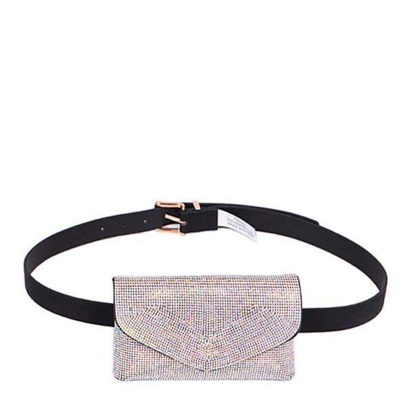 FASHION RHINESTONE SPARKLE BELT FANNY PACK