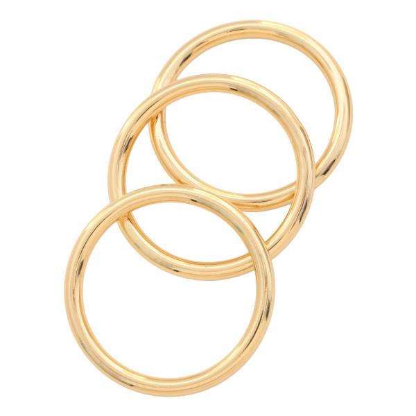 METAL BANGLE BRACELET SET