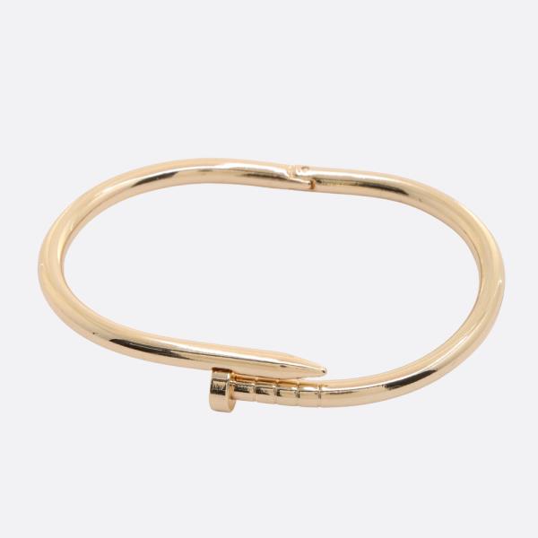 METAL NAIL BANGLE BRACELET