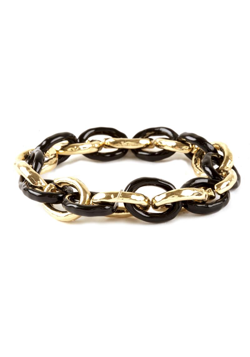 METAL LINK STERTCH BRACELET