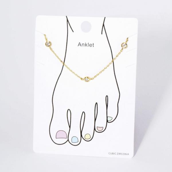 BASIC METAL ANKLET