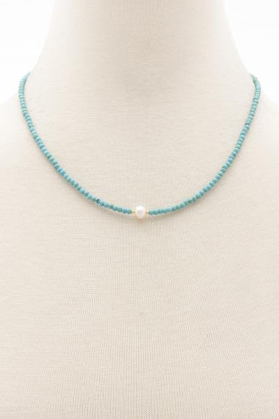 PEARL BEADED NECKLACE