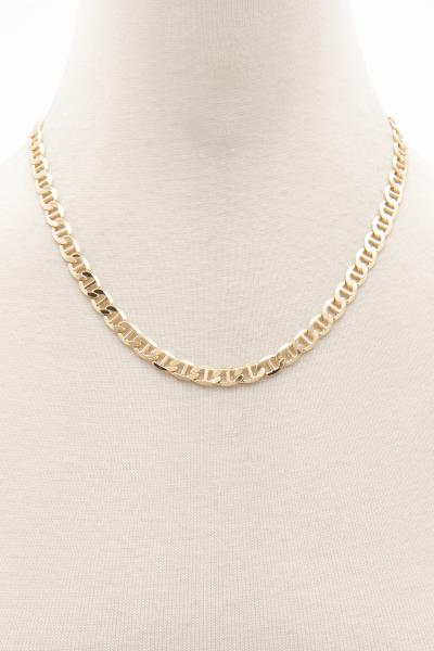 METAL CHAIN NECKLACE