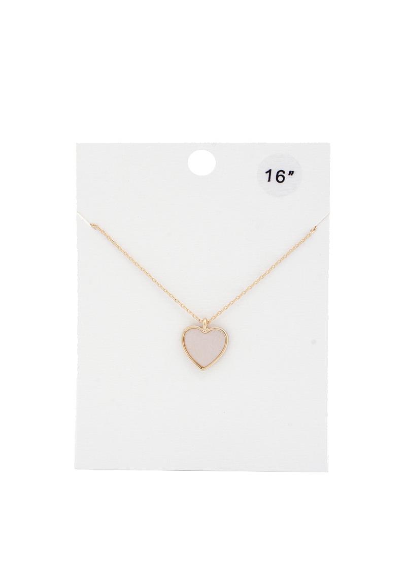 HEART CHARM NECKLACE